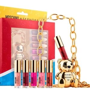 MOSHINO + SEPHORA MOSHINO BEAR LIP GLOSS CHAIN